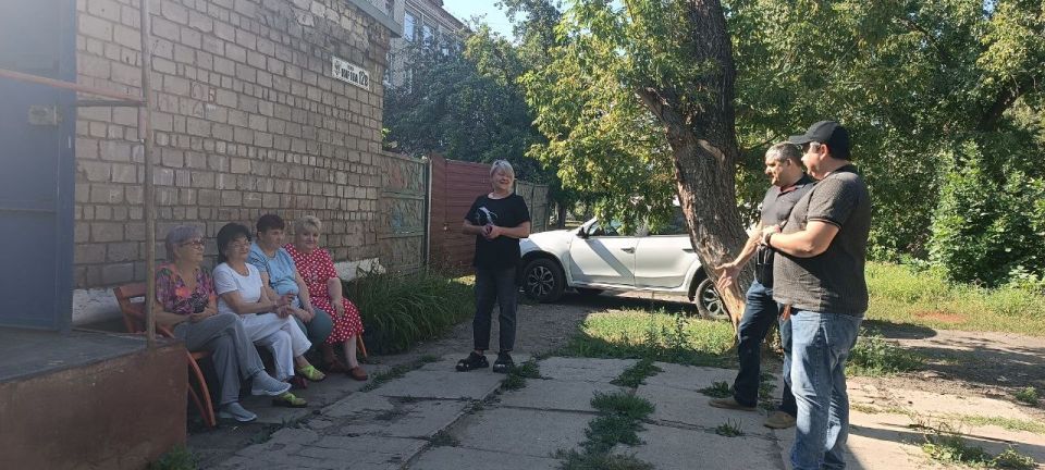 Роман Конев: В Центрально-Городском районе Горловки прошла встреча с жителями