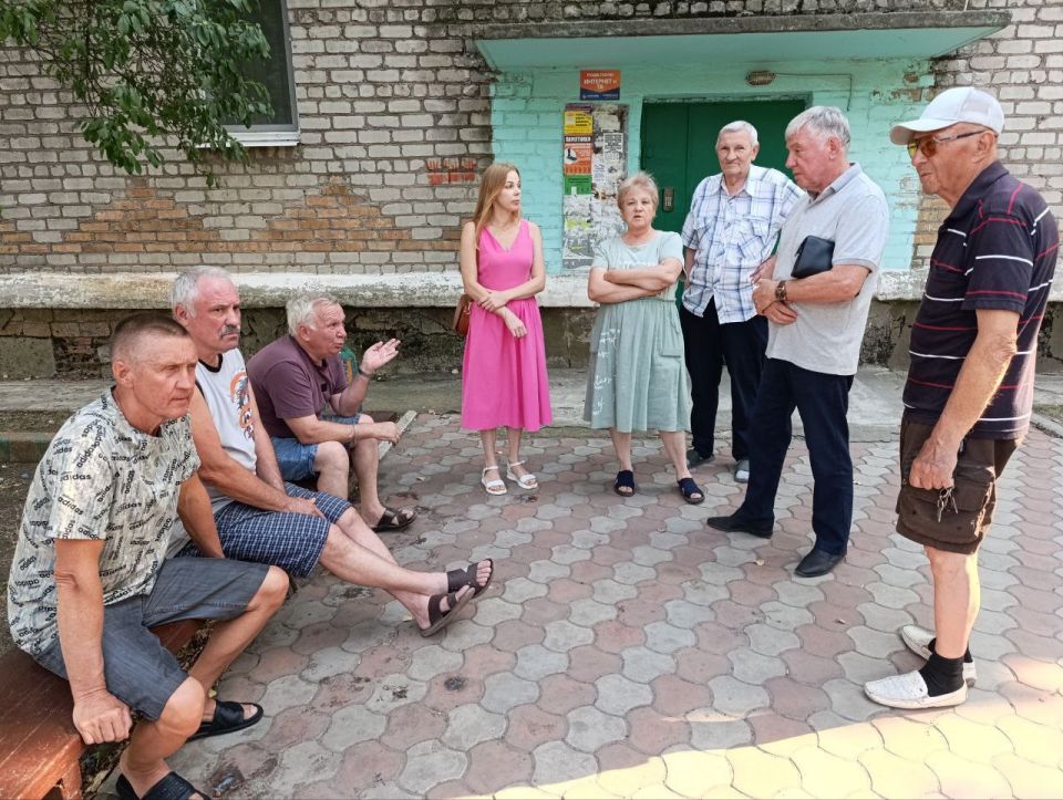 Сергей Литвинов: Встреча с жителями Ждановки