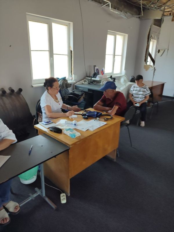 Наталья Великодная: Врач Тельмановской центральной районной больницы осуществила выезд в с.Горняк