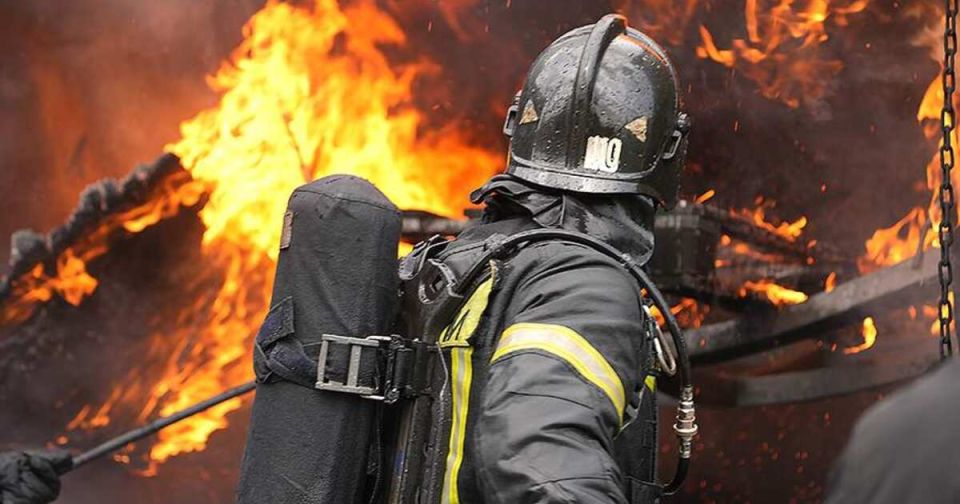 Пожар произошел на предприятии в Ростовской области после атаки беспилотников