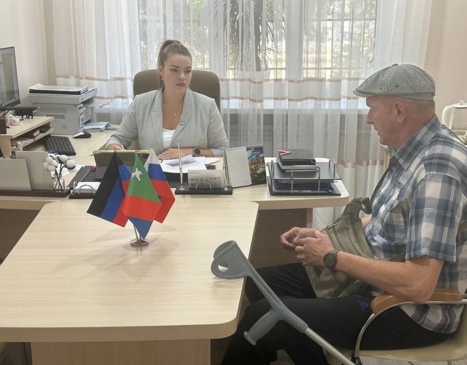 Роман Конев: Состоялся приём граждан заместителем председателя Горловского городского совета Донецкой Народной Республики первого созыва Софией Потаповой