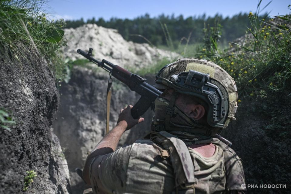 Опубликованы кадры поражения укрепрайона ВСУ под Красноармейском