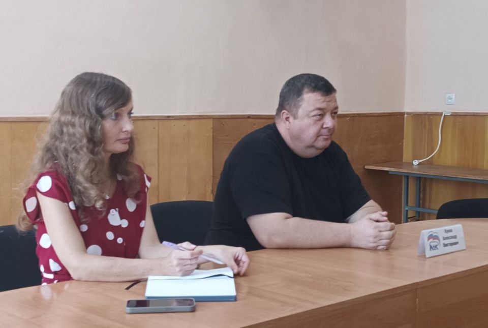 Роман Конев: В Центрально-Городском районе Горловки прошла встреча с жителями