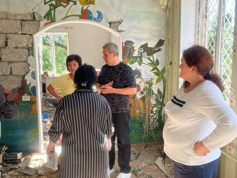 В Курахово оценили степень разрушений в учреждениях культуры