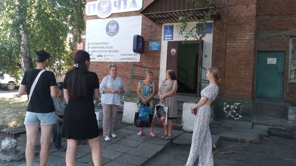 21 августа 2025 года, заведующий Рассыпнянским территориальным сектором Александра Кендысь, провела встречу с населением по адресу: ул. Чекистов