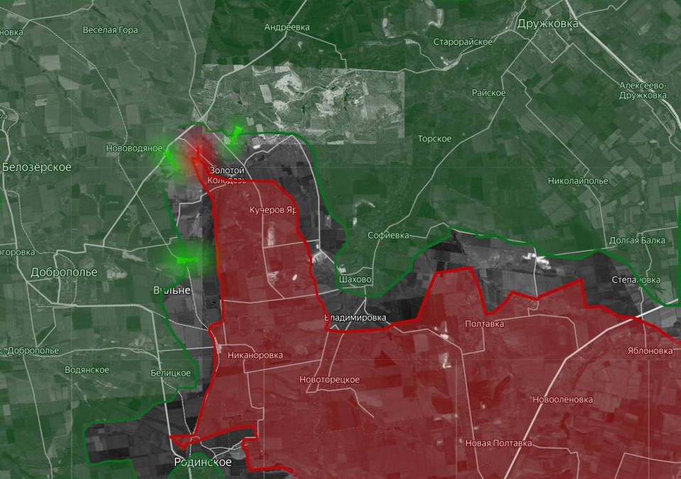 «На Покровском направлении продолжаются упорные бои в Родинском