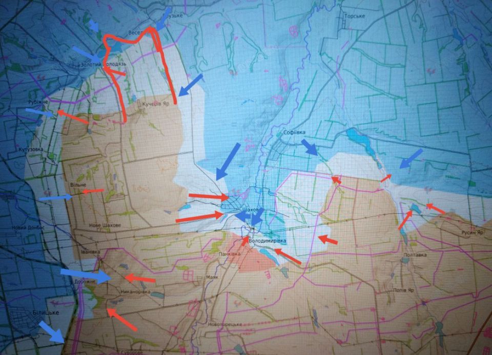 Юрий Котенок: Дружковское направление. Наши подразделения продолжают наступление, несмотря на контратаки противника и его попытки стабилизировать обстановку