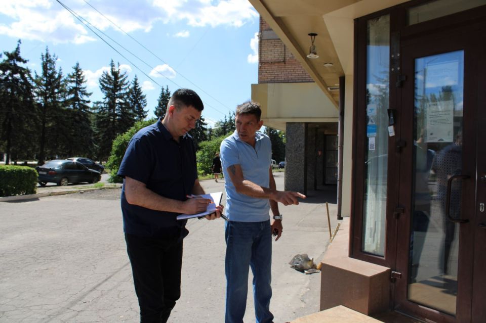 Роман Конев: В Горловке проводится мониторинг условий доступной среды на отдельных объектах инфраструктуры