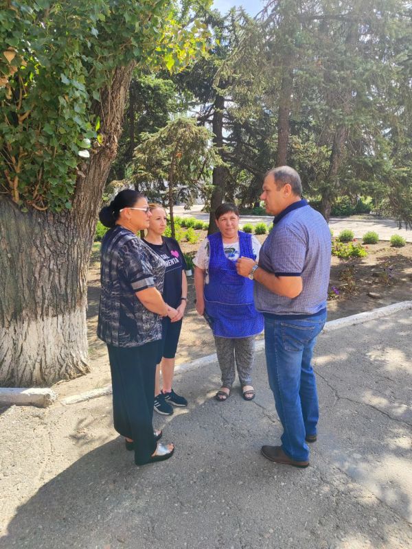 Вадим Скаблюк (фракция «Единая Россия») провел встречу с жителями Ждановки