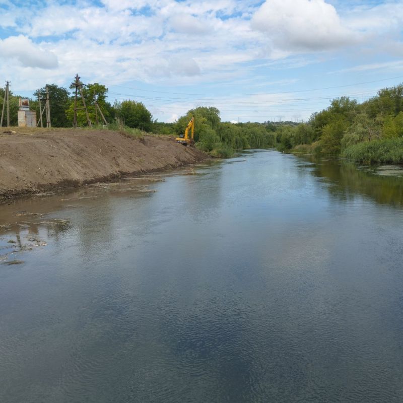 Из реки Кальмиус в ДНР вывезли 1170 тонн мусора