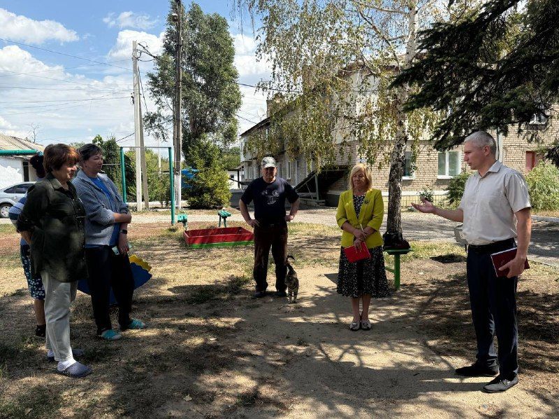 Сегодня, 26 августа, провел встречу с жителями улицы Горноспасательная