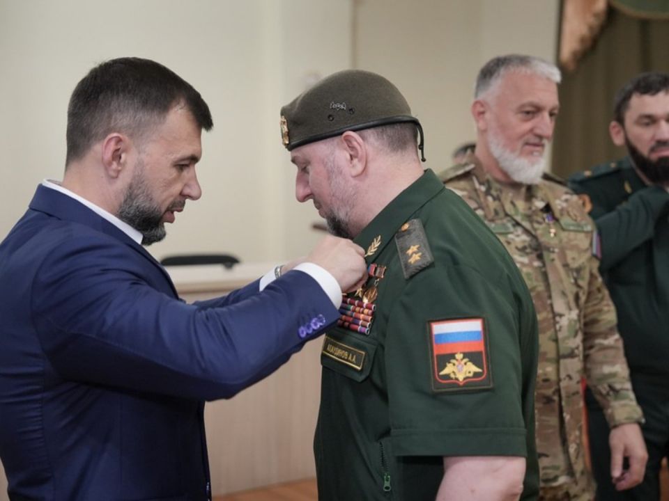 Алаудинову присвоено звание Героя ДНР. Видео