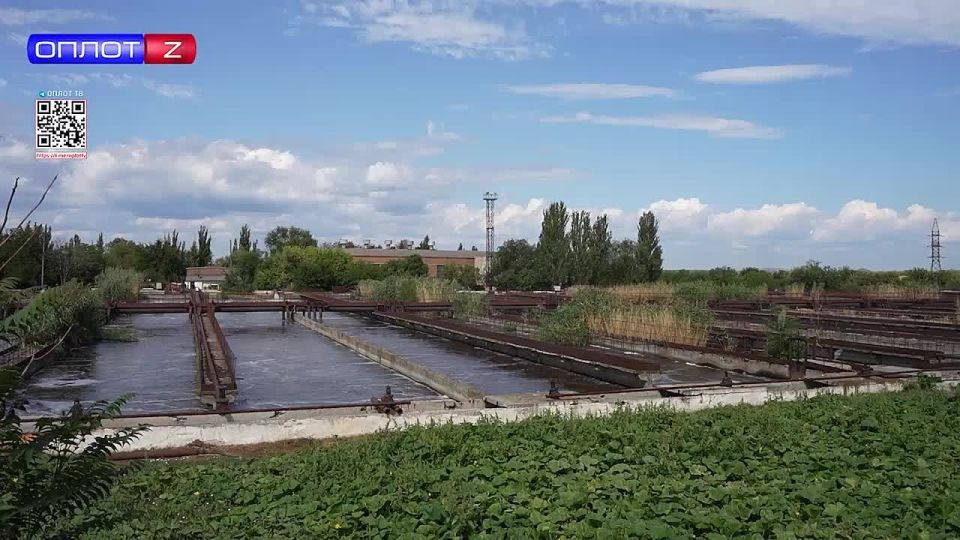 Экология в приоритете. Работа Донецких очистных сооружений