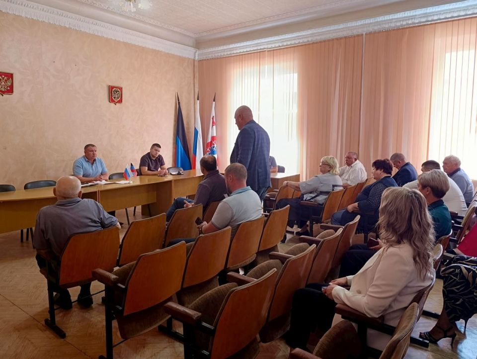 Сергей Ермаков: 26 августа провел расширенное аппаратное совещание с руководителями предприятий, организаций, учреждений и начальниками территориальных отделов