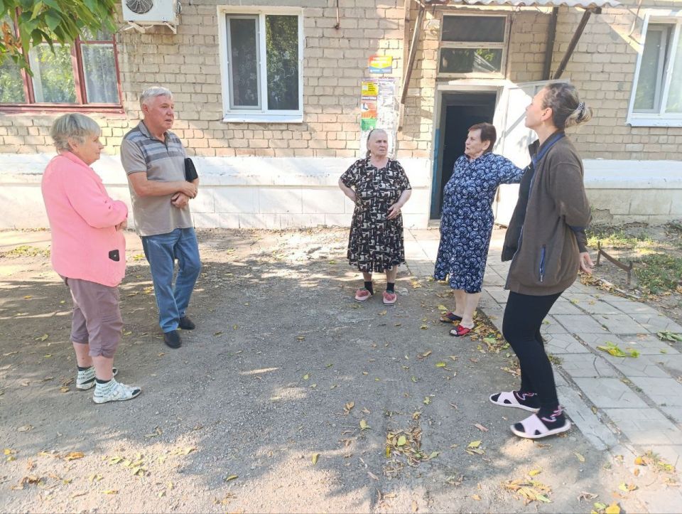 Сергей Литвинов: Встреча с жителями Ждановки