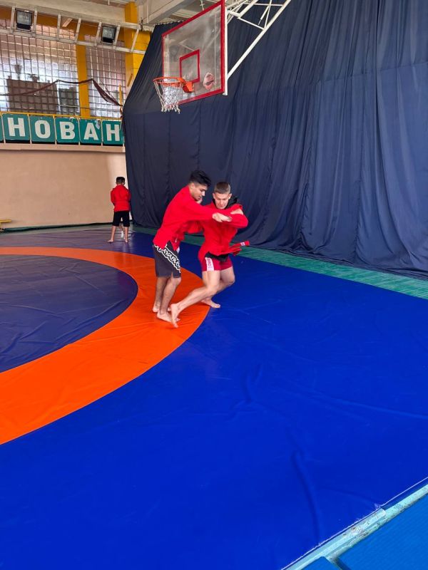 Роман Конев: В рамках реализации партийного проекта Единой России «Выбор Сильных» в Горловке проведены показательные выступления по самбо