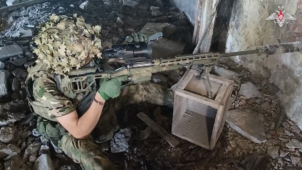 Минобороны России: Снайперские пары Ивановских десантников ежедневно уничтожают живую силу противника под Часовым Яром