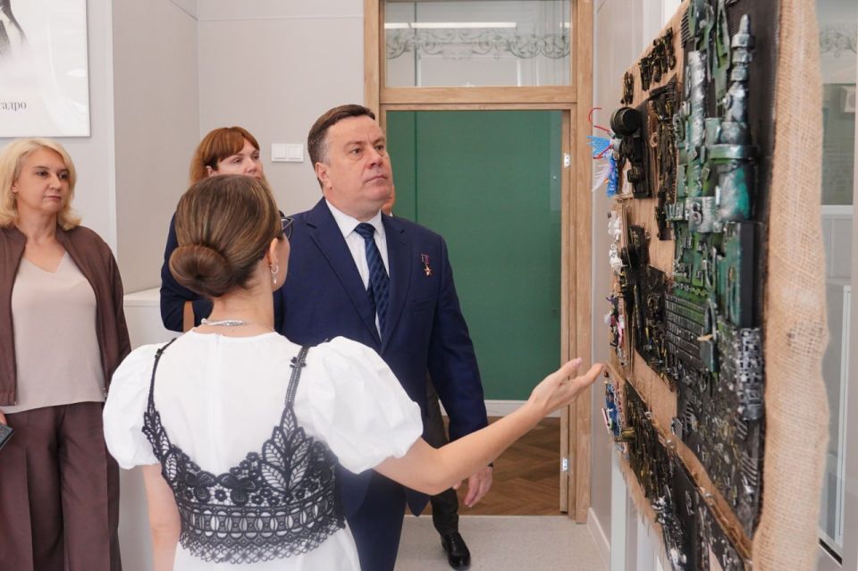 Константин Кузьмин посетил Иркутское суворовское военное училище