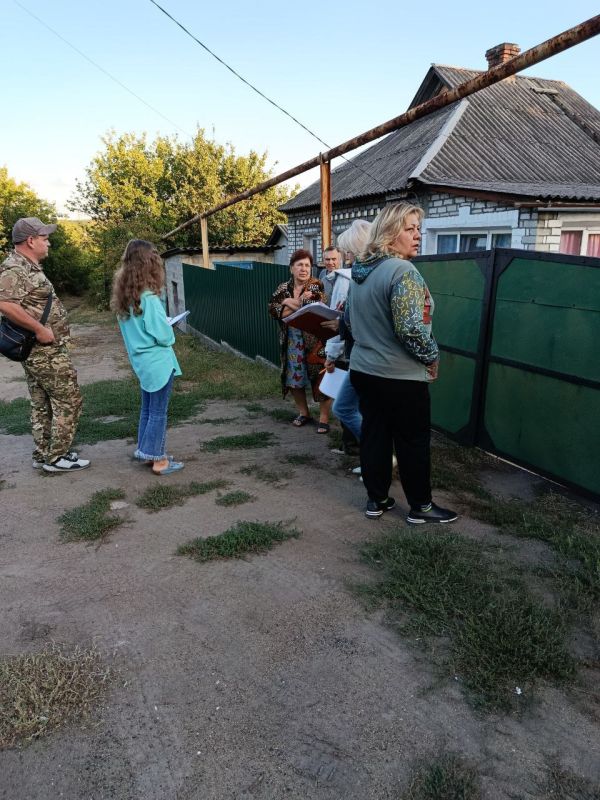 Роман Конев: В одном из посёлков Центрально-Городского района Горловки состоялась регулярная проверка расходования воды частными потребителями