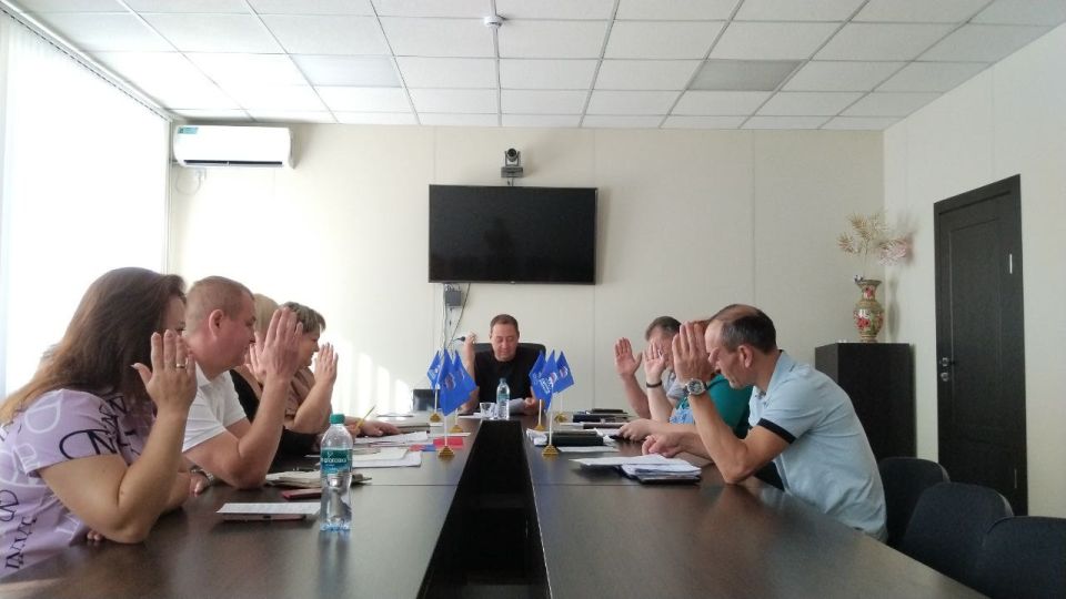 Константин Зинченко: Провел заседание Местного политического совета Волновахского местного отделения Всероссийской политической Партии «Единая Россия»