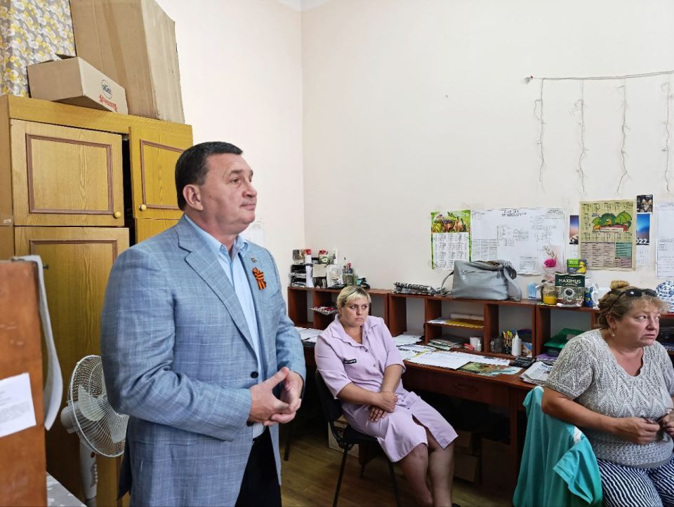 Игорь Лызов: Встретился с коллективом ГУП ДНР "Почта Донбасса"