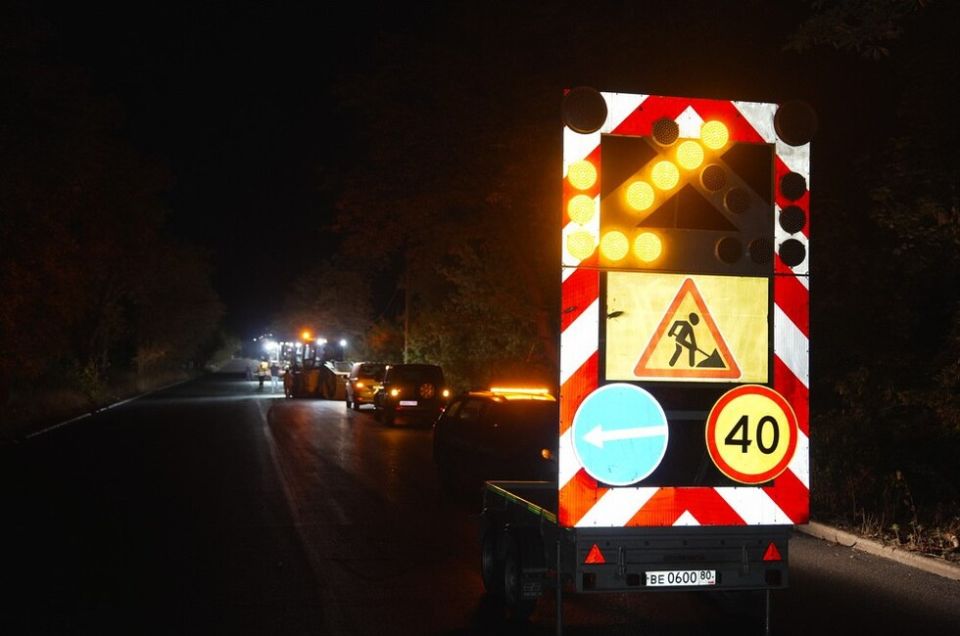 В Куйбышевском районе Донецка отремонтировали важный участок дороги