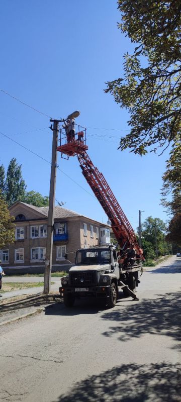 Николай Михайлов: Уличное освещение Комсомольского: работы завершат в сентябре