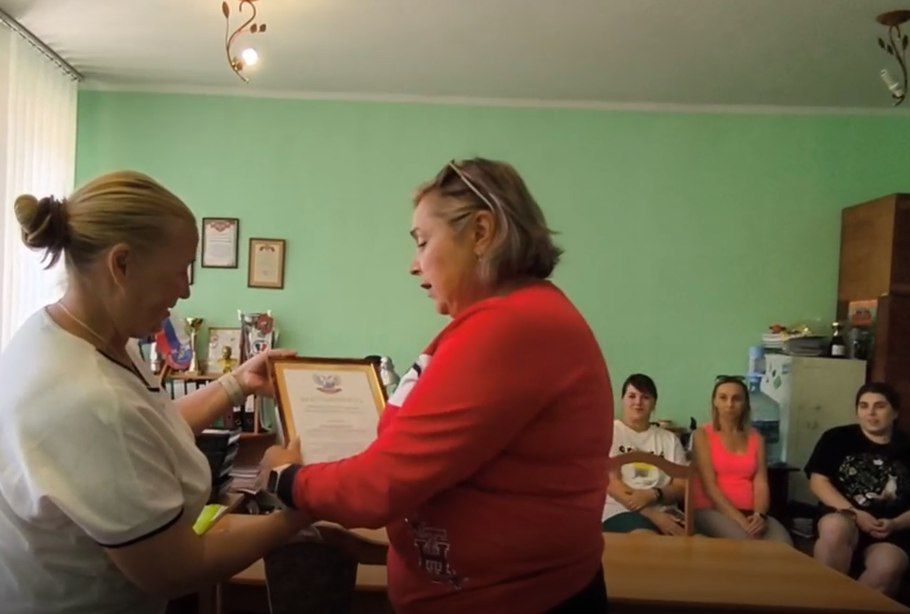 Состоялась встреча представителей ДЮСШ №1, ДЮСШ №2 и городского центра «Спорт для всех» г.Харцызска с Еленой Вакаренко - заместителем директора ГБУ РСК «Олимпийский»