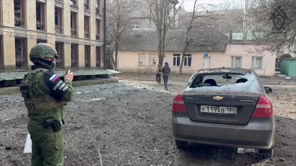 За минувшие сутки следователями СК России зафиксированы очередные обстрелы территории ДНР, совершенные ВФУ