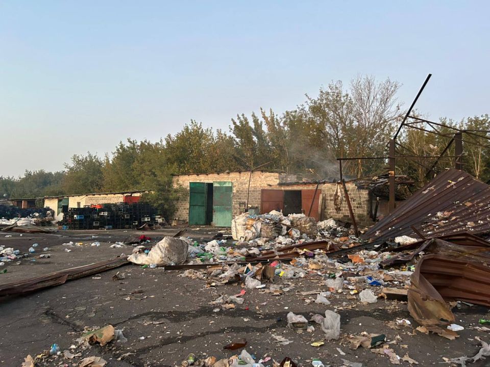 Серия ударов по промышленным и военным объектам Украины