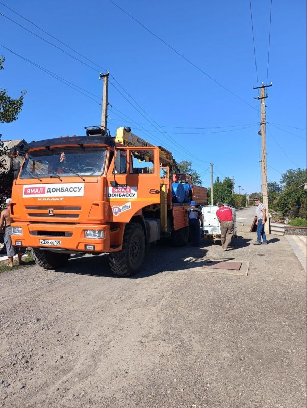 Константин Зинченко: Выполняя поручение Главы ДНР Дениса Пушилина продолжаю контроль за реализацией мер, направленных на стабилизацию ситуации с водоснабжением в населенных пунктах Волновахского МО