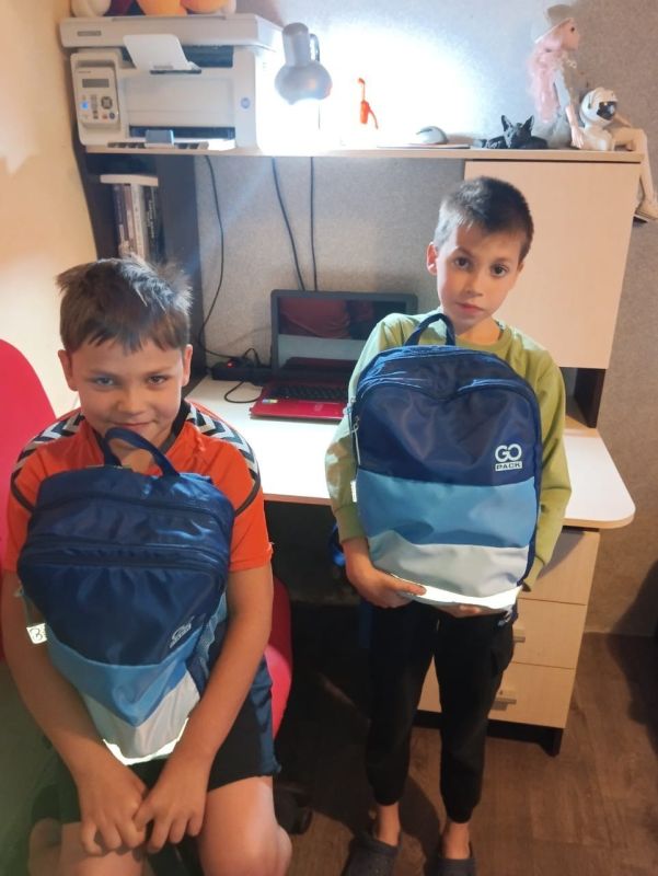 Денис Машков: Сегодня, в преддверии Дня Знаний, мы присоединились к всероссийской акции "Собери ребёнка в школу"