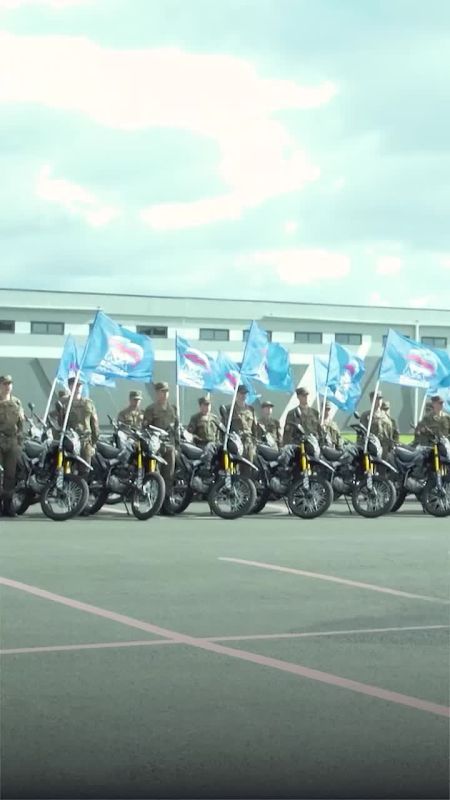 Бойцам на фронт отправили рекордное количество мотоциклов