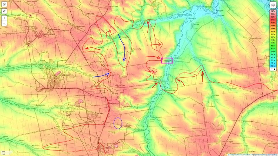 Юрий Подоляка: Покровское направление на 31.08.25: Торецкое