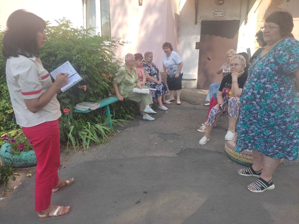 В рамках поручения главы ДНР Дениса Пушилина, на территории Кировского внутригородского района продолжаются встречи с населением