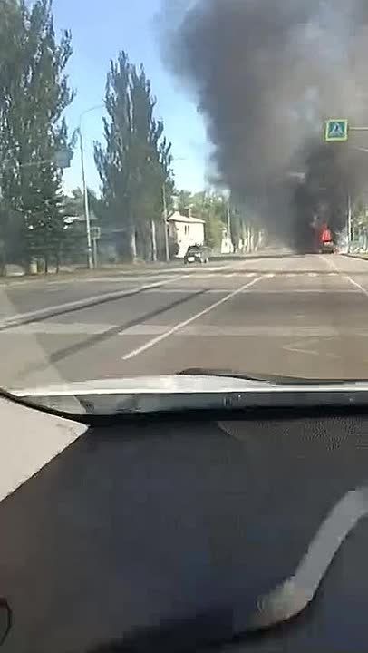 Украинский дрон ударил по Углегорску (ДНР)