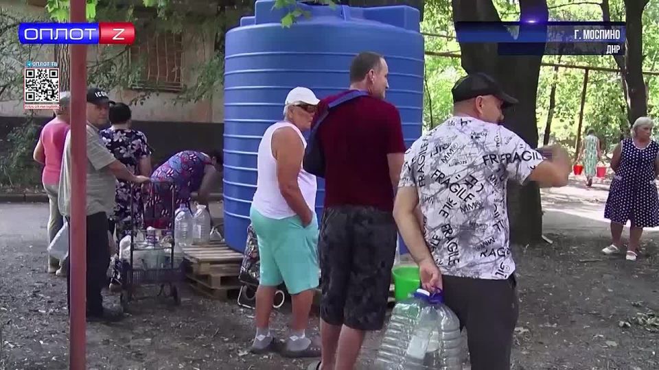 Три новых ёмкости для технической воды установили в Моспино