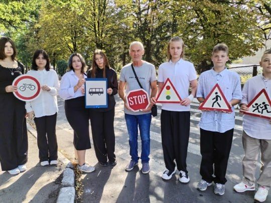 В Ждановке прошла акция по профилактике детского дорожно-транспортного травматизма