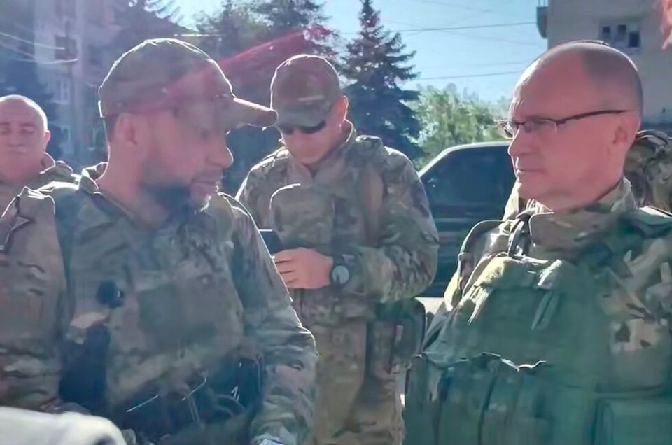 Кириенко и Пушилин посетили освобожденные населенные пункты