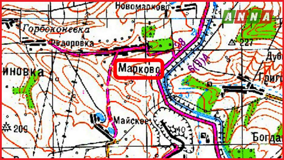 ГрВ «Юг» освободила н. п. Марково в ДНР