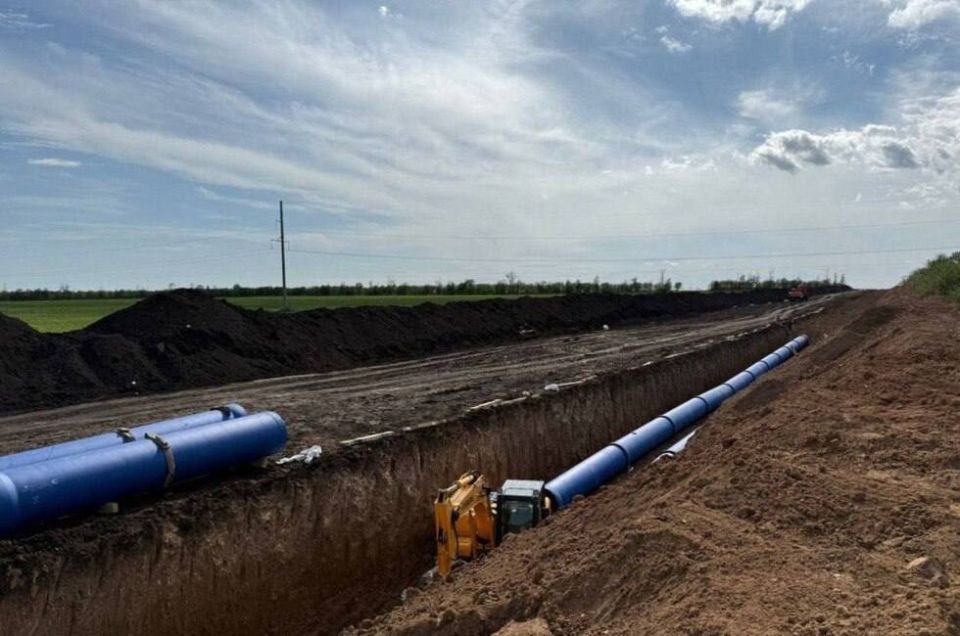 Строительство водоводов из двух водохранилищ ДНР вышло на финальную стадию