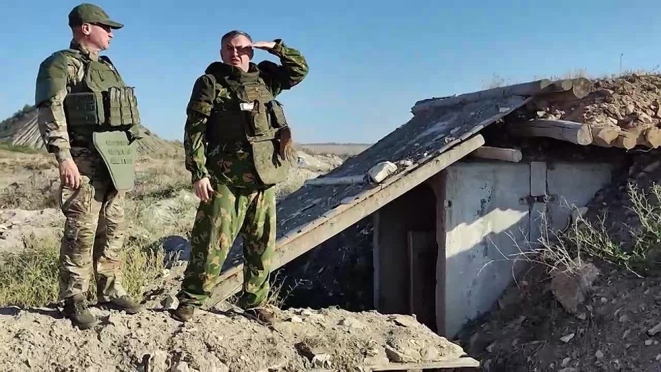 Поездка к бойцам и дончанам в прифронтовую зону, освобоженную от оккупантов