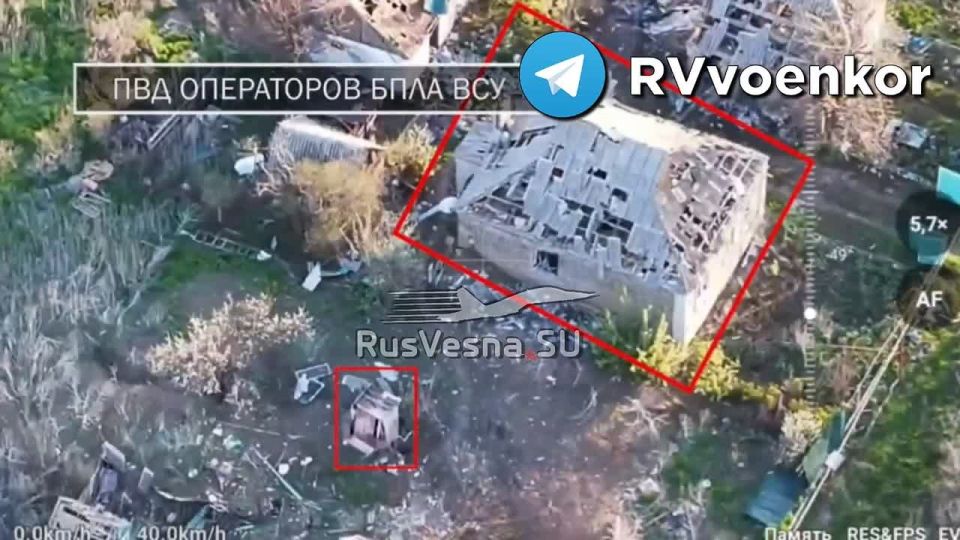 "Север V" красиво уничтожает пункты базирования операторов ударных дронов врага, поддерживая наступление за Часов Яром