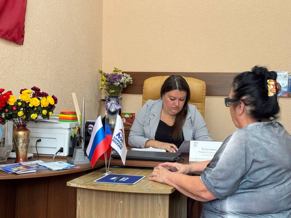 Марина Каплянок продолжает работу в закрепленном депутатском округе