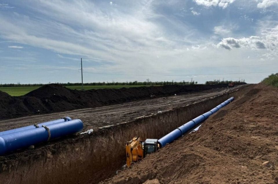 Строительство водоводов из двух водохранилищ в ДНР вышло на финальную стадию