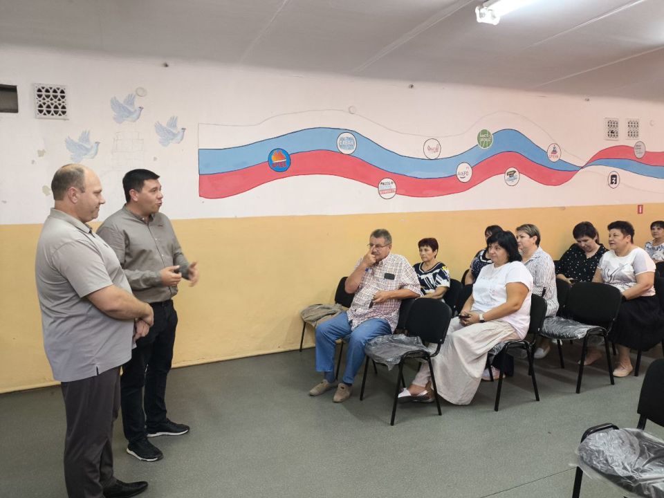 Сергей Ярош (фракция «Единая Россия») рассказал о рабочем визите в Амвросиевку