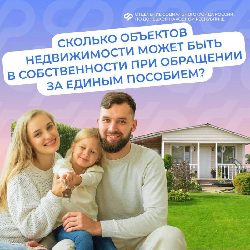 Имущественные критерии при назначении единого пособия