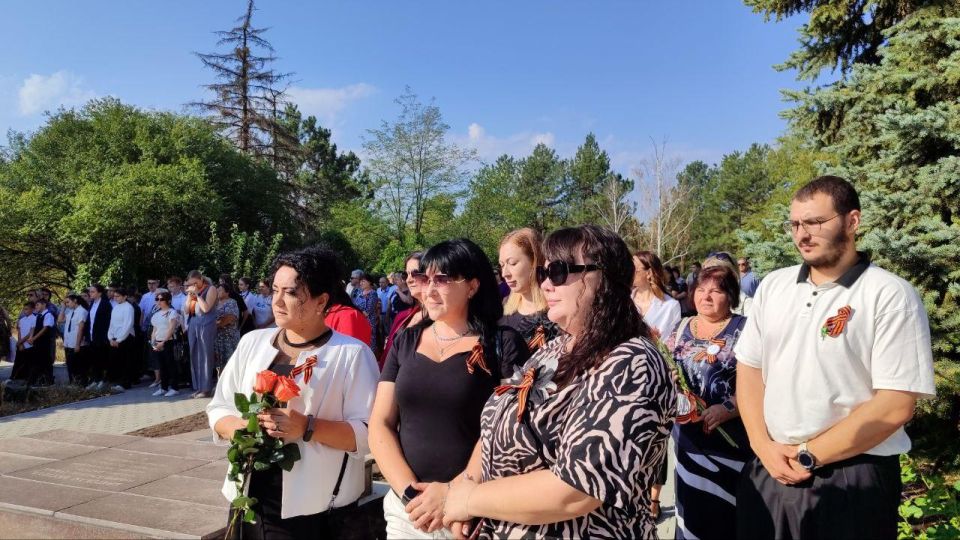 Александр Качанов: В Докучаевск почтили память освободителям Донбасса