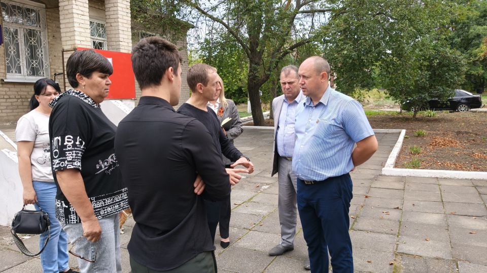 Встреча с жителями с. Ивановка