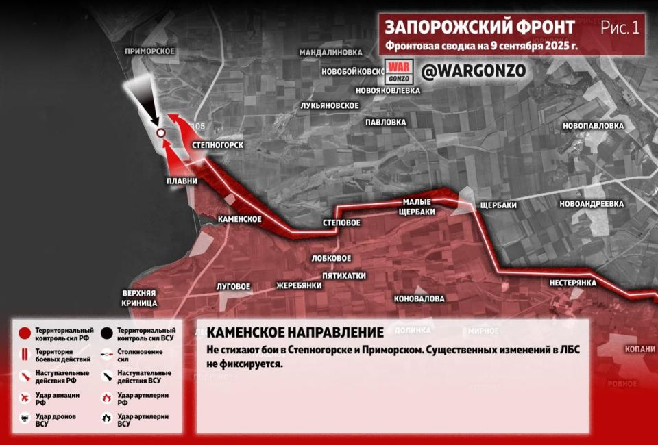 WarGonzo: Фронтовая сводка на утро 09.09.25
